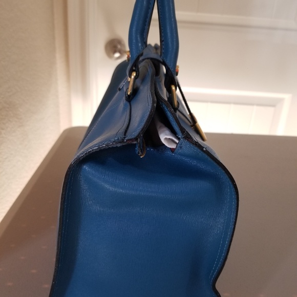 Designer handbag Blue Carlo Pazolini bag - Picture 5 of 8